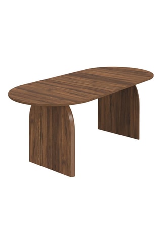 Mesa de comedor extensible Japandi - 160-200 cm