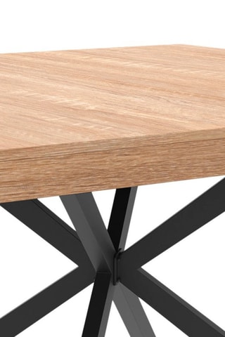 Mesa Soline - Natural y negro