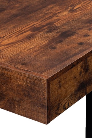 Mesa Brixton - Imitación madera y negro