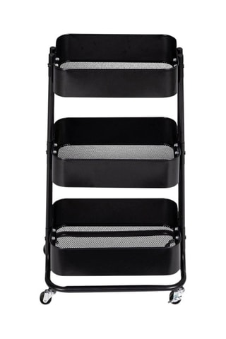 Mueble auxiliar de cocina - Negro