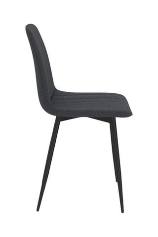 6 sillas Fiona - Gris oscuro