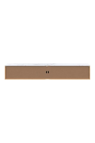 Mueble de TV de 2 puertas abatibles Marceau - Imitación madera