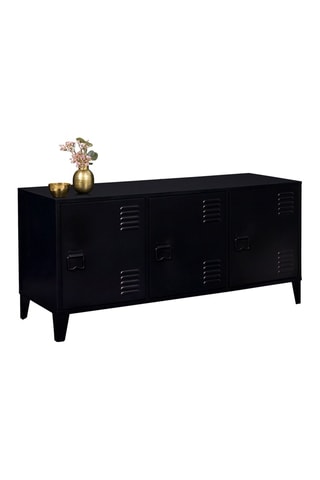 Mueble de TV de 3 puertas Storen - Negro