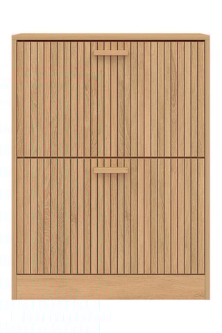 Zapatero de 2 puertas abatibles Faustine - 60 x 80 x 24 cm