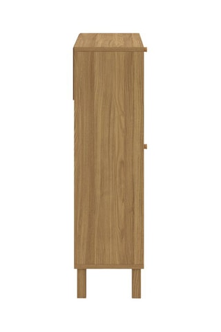 Zapatero Erin de 2 puertas abatibles - 60 x 23,5 x 83,5 cm