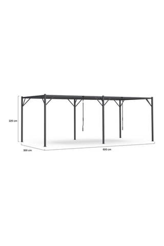 Pérgola Venice - 600 x 220 x 300 cm