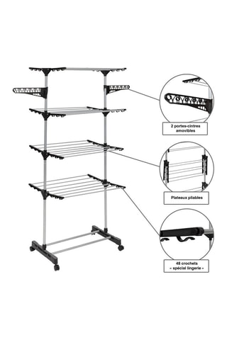 Tendedero Neo de 4 niveles - 24 m para tender