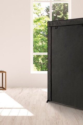 Zapatero con funda Bali - Negro