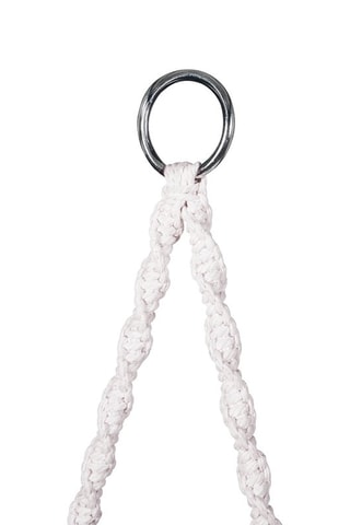 Banco 2 plazas de macramé para colgar