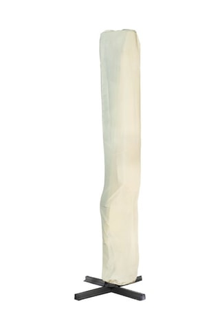 Sombrilla cuadrada 360° excéntrica con funda y pata