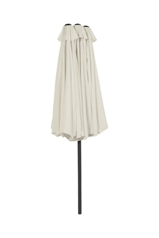 Sombrilla doble - 4,5 x 2,6 x 2,4 m - 4,5 x 2,6 m