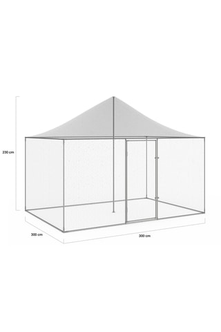 Pajarera - 6 m² - Gris