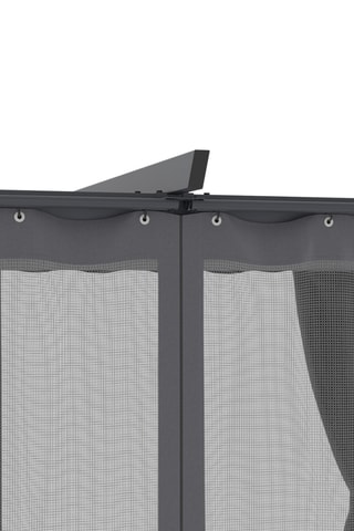 Pérgola Marina - 3,95 x 2,2 x 2,9 m - Gris