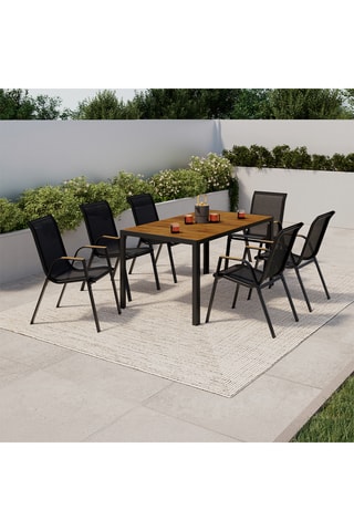 Conjunto de jardín Timbia - 6 plazas