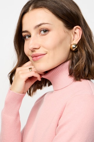 Maglia in misto cashmere - Rosa