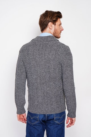 Cardigan - Grigio melange