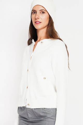 Cardigan - Bianco
