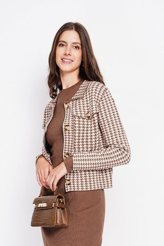 Cardigan - Marrone