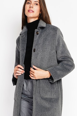 Cappotto in lana - Grigio