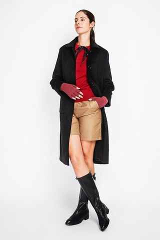 Cappotto in lana - Nero