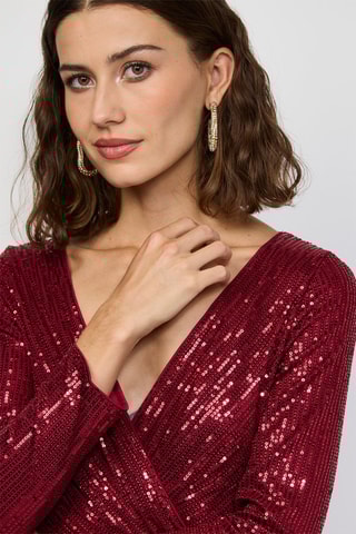 Abito lungo - Bordeaux