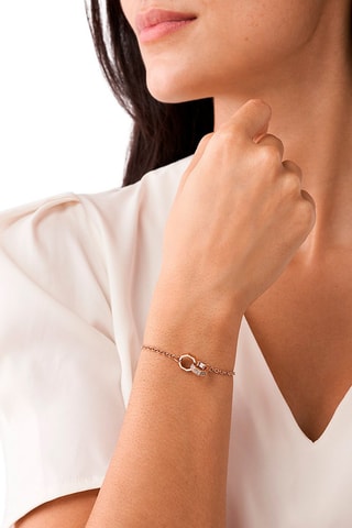 Pulsera - Rosa dorado