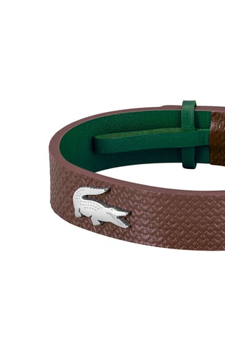 Pulsera de piel - Marrón