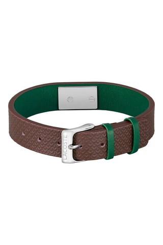 Pulsera de piel - Marrón