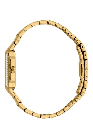 Reloj de cuarzo de acero - Dorado y plateado