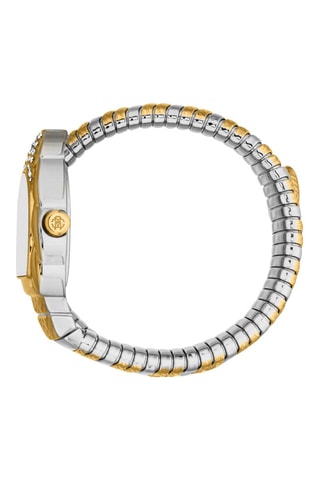 Reloj de cuarzo de acero - Dorado y plateado