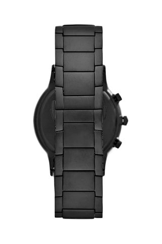 Reloj de cuarzo de acero - Cronógrafo - Negro