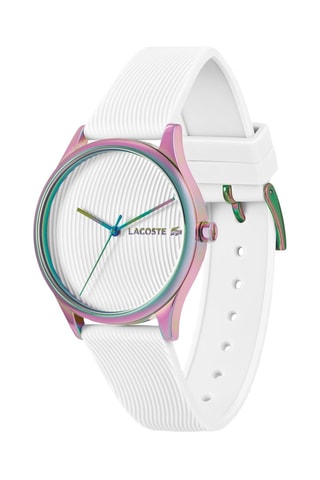 Reloj de cuarzo de silicona - Blanco