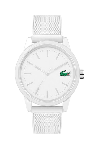 Reloj de cuarzo de silicona - Blanco