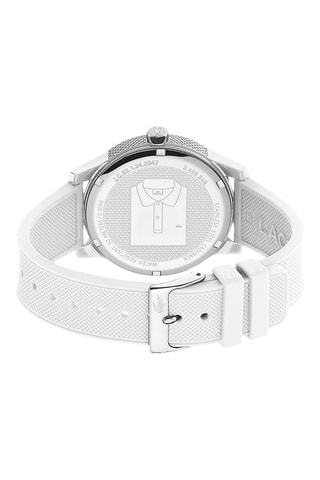 Reloj de cuarzo de silicona - Blanco