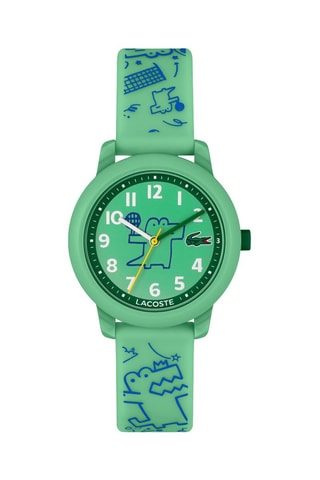 Reloj de cuarzo de silicona - Verde