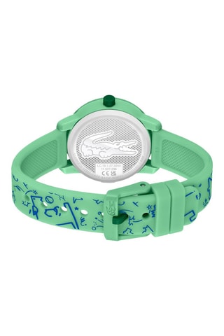 Reloj de cuarzo de silicona - Verde