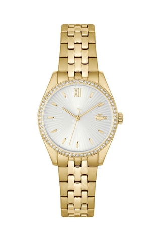 Reloj de cuarzo de acero - Dorado