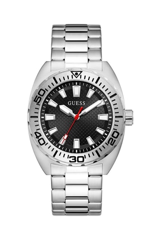 Reloj de cuarzo de acero inoxidable - Plateado