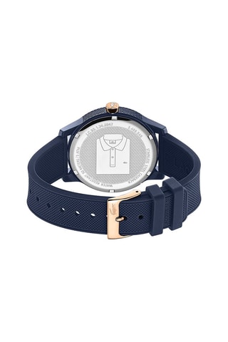 Reloj de cuarzo de silicona - Azul