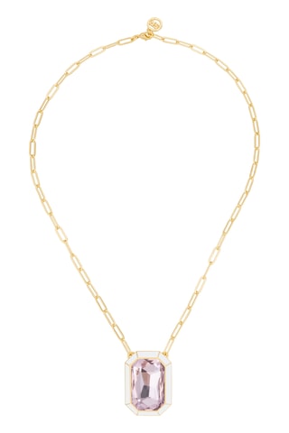 Collar - Dorado y rosa