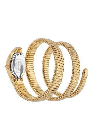 Reloj de cuarzo de acero - Dorado