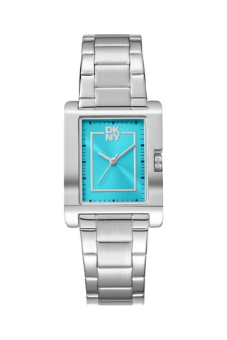 Reloj de cuarzo de acero - Plateado