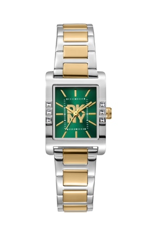 Reloj de cuarzo de acero - Dorado y plateado