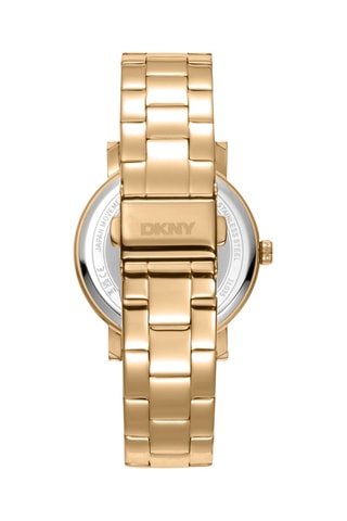 Reloj de cuarzo de acero - Dorado