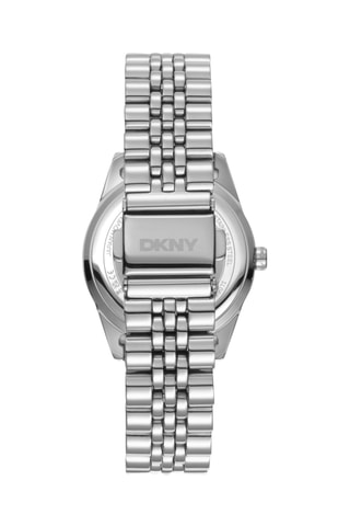 Reloj de cuarzo de acero - Plateado