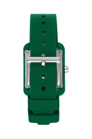 Reloj de cuarzo de silicona - Verde
