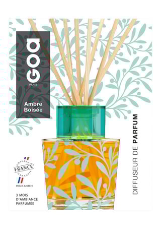 Diffusore di profumo Goatier - Ambre boisée - 200 ml
