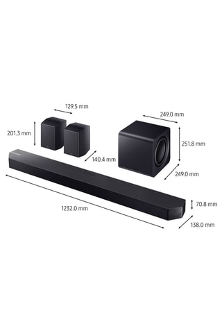 Barre de son Samsung Q-series -  Noir