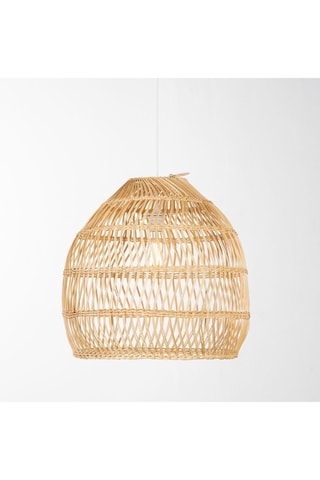 Lámpara de techo de ratán - Natural