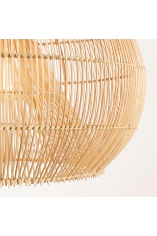 Lámpara de techo de ratán - Natural